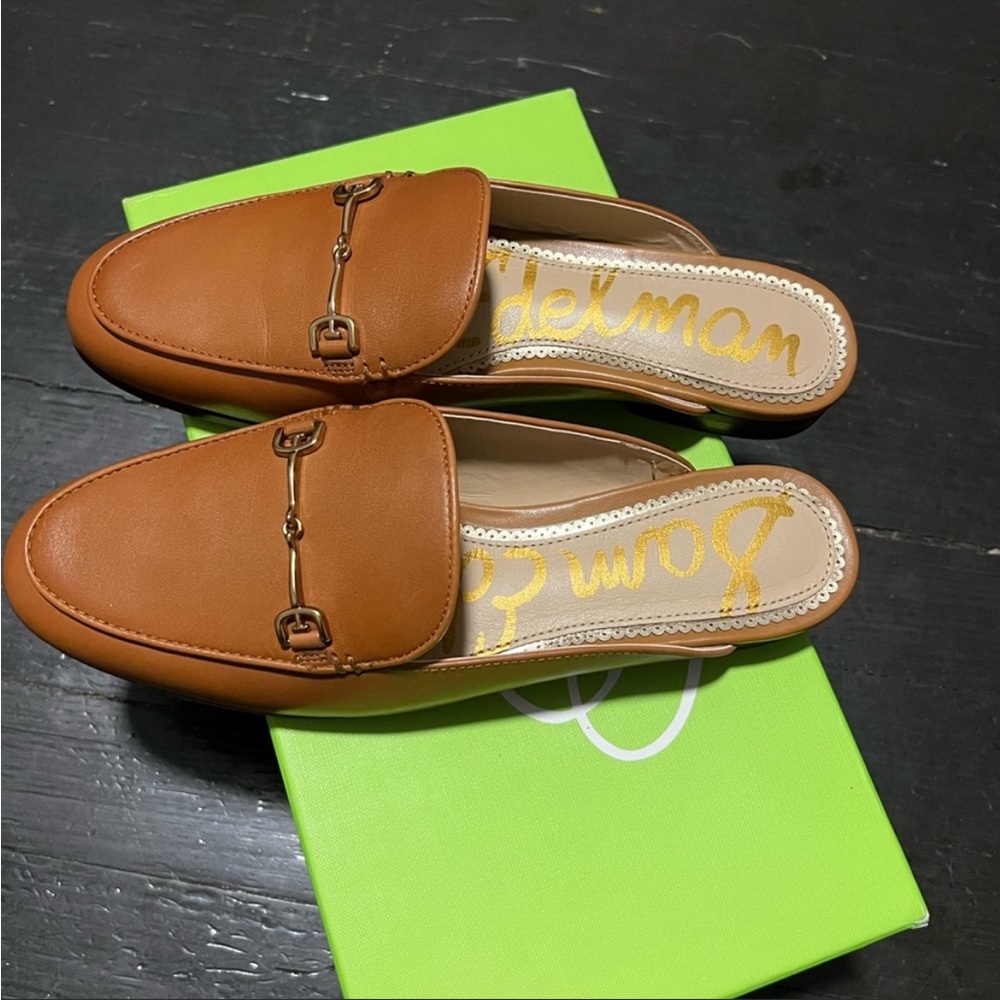 Sam Edelman, color Saddle Leather, Linnie Bit Mule is an instant classic!